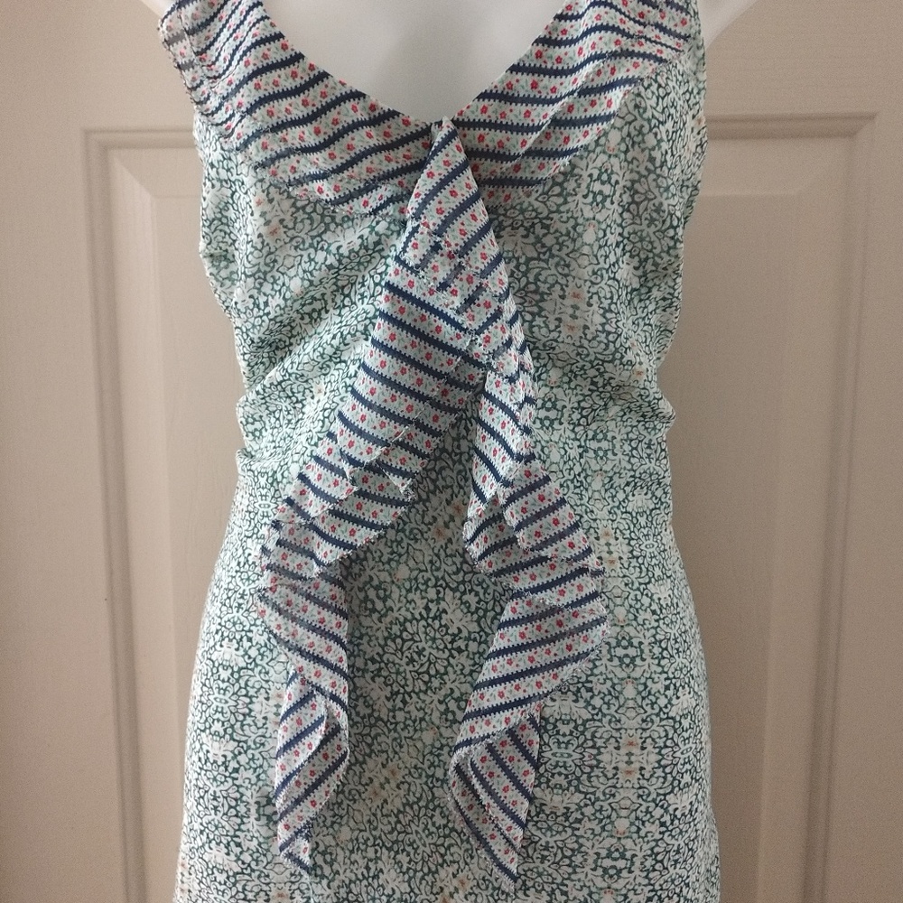 🎄Reduced🎄 Cabi ruffle summer silky dress size 10